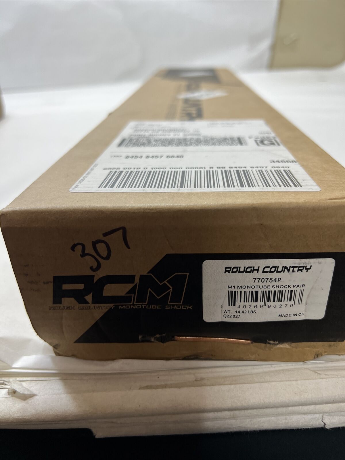 New Rough Country M1 Monotube Shock Pair 770754