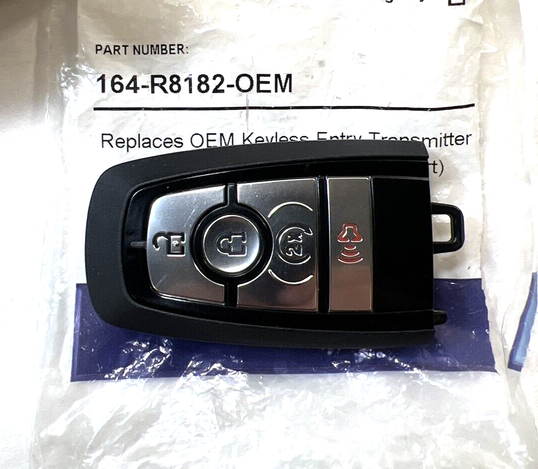 Genuine Ford Edge Maverick Ranger Keyless Entry Remote Key Fob Black 164-R8182