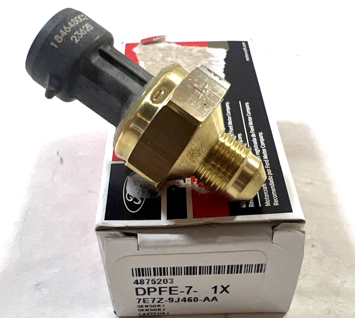 Genuine OEM Ford F-250 EGR Pressure Feedback (DPFE) Sensor Motorcraft DPFE7