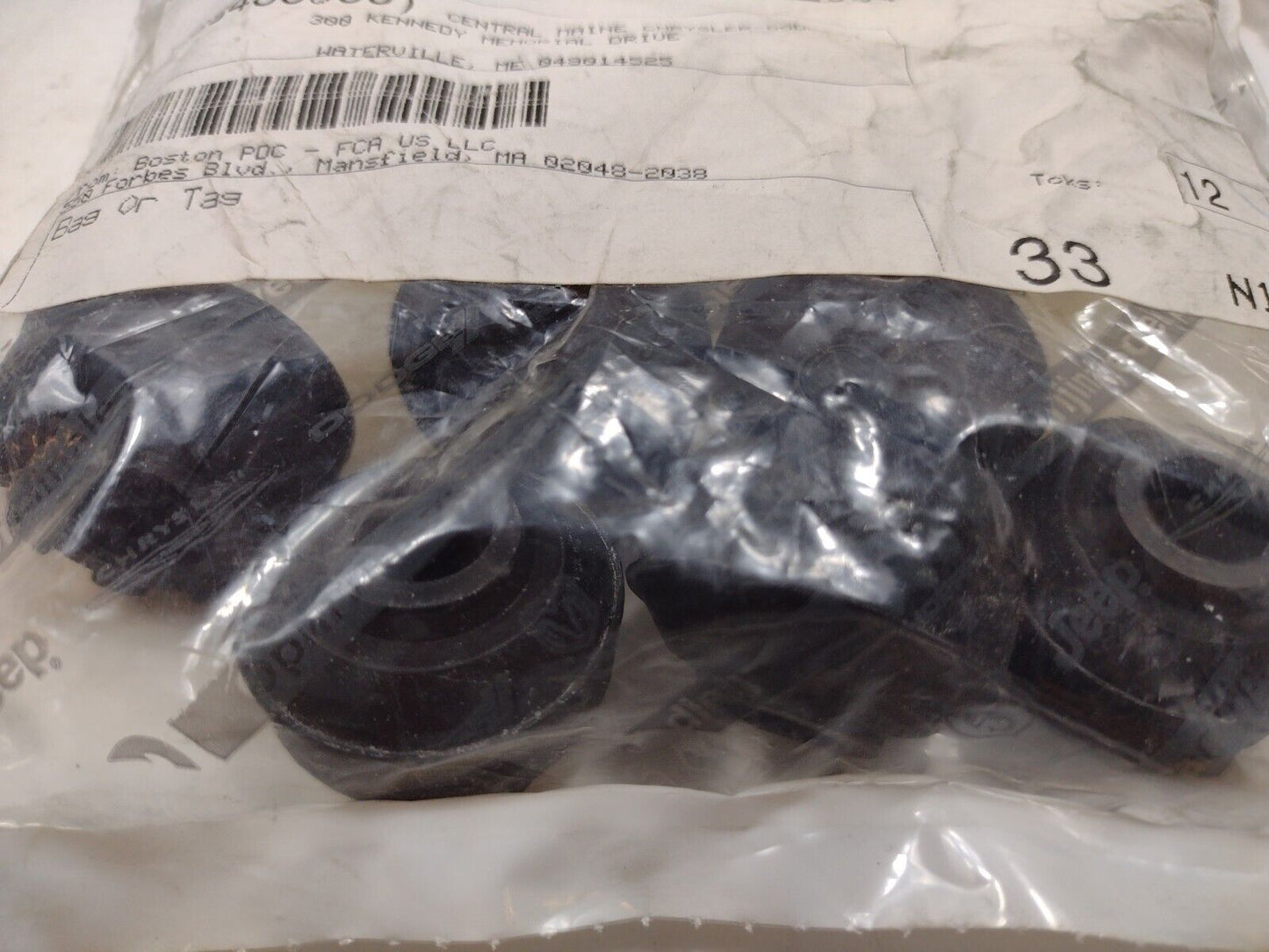 Stabilizer Bar Grommet Mounting - Genuine OEM Mopar Parts 52037916.    Pack Of 6