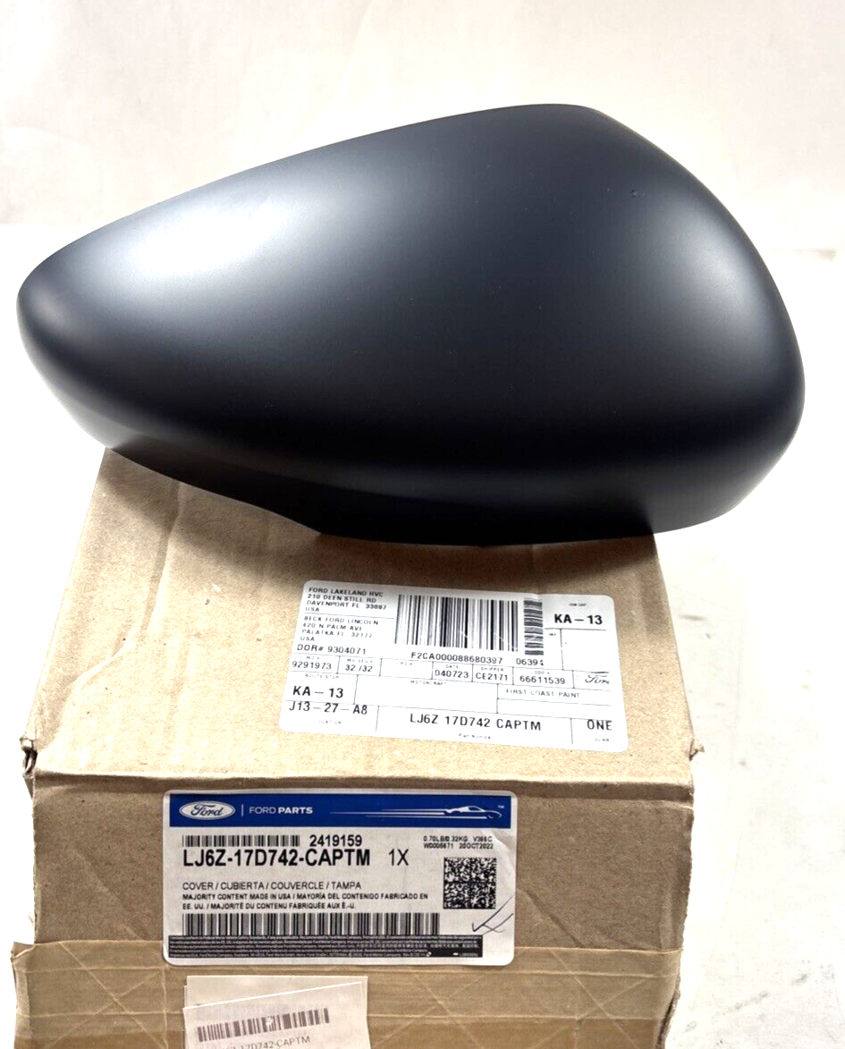 Genuine OEM Ford Escape Mirror Cover 2020-2022 LJ6Z-17D742-CAPTM