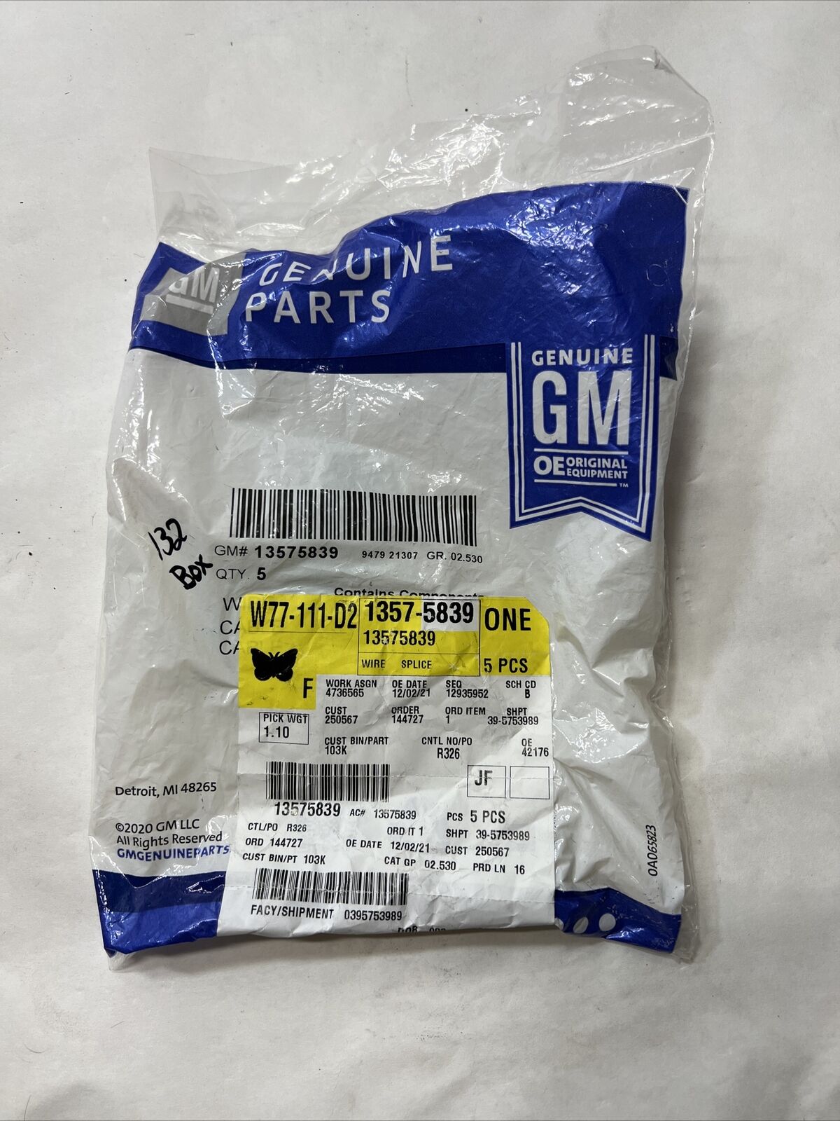 Genuine GM Multi-Purpose Wire Connector 13575839