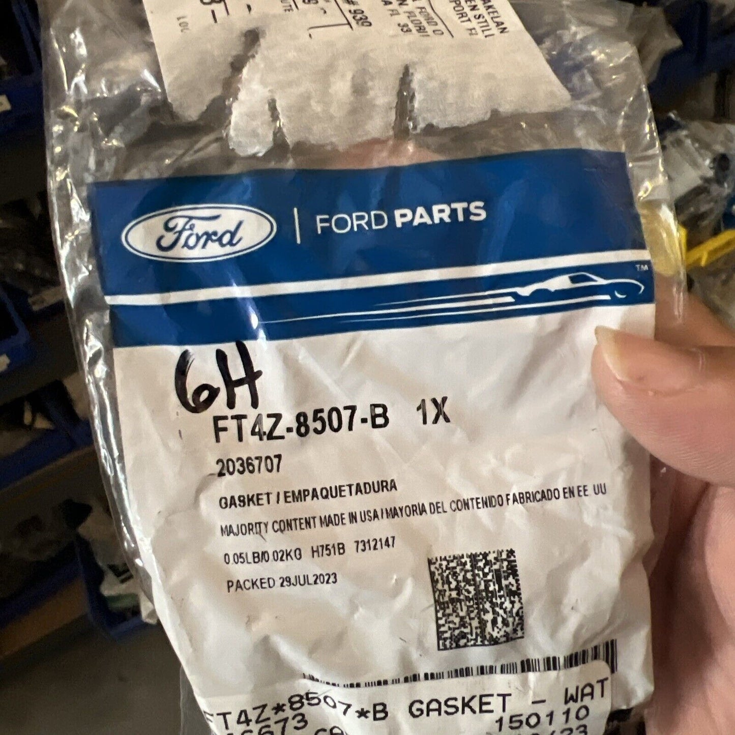 Genuine Ford Tube Gasket FT4Z-8507-B