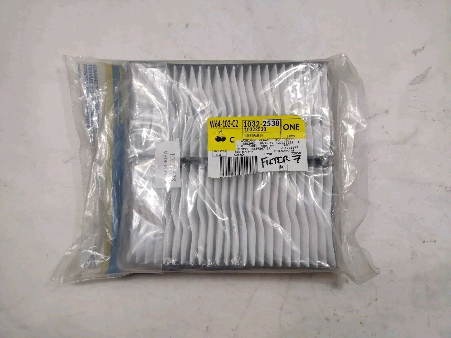 Genuine GM Cabin Air Filter 10322538