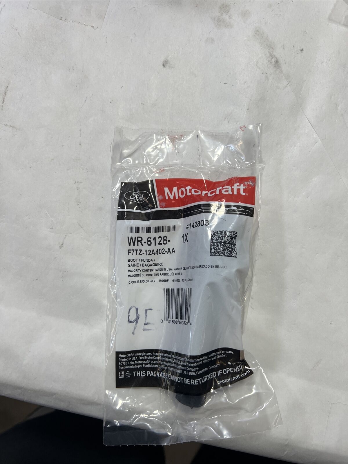 Genuine OEM Ford Spark Plug Boot 1997-2019 Motorcraft WR6128