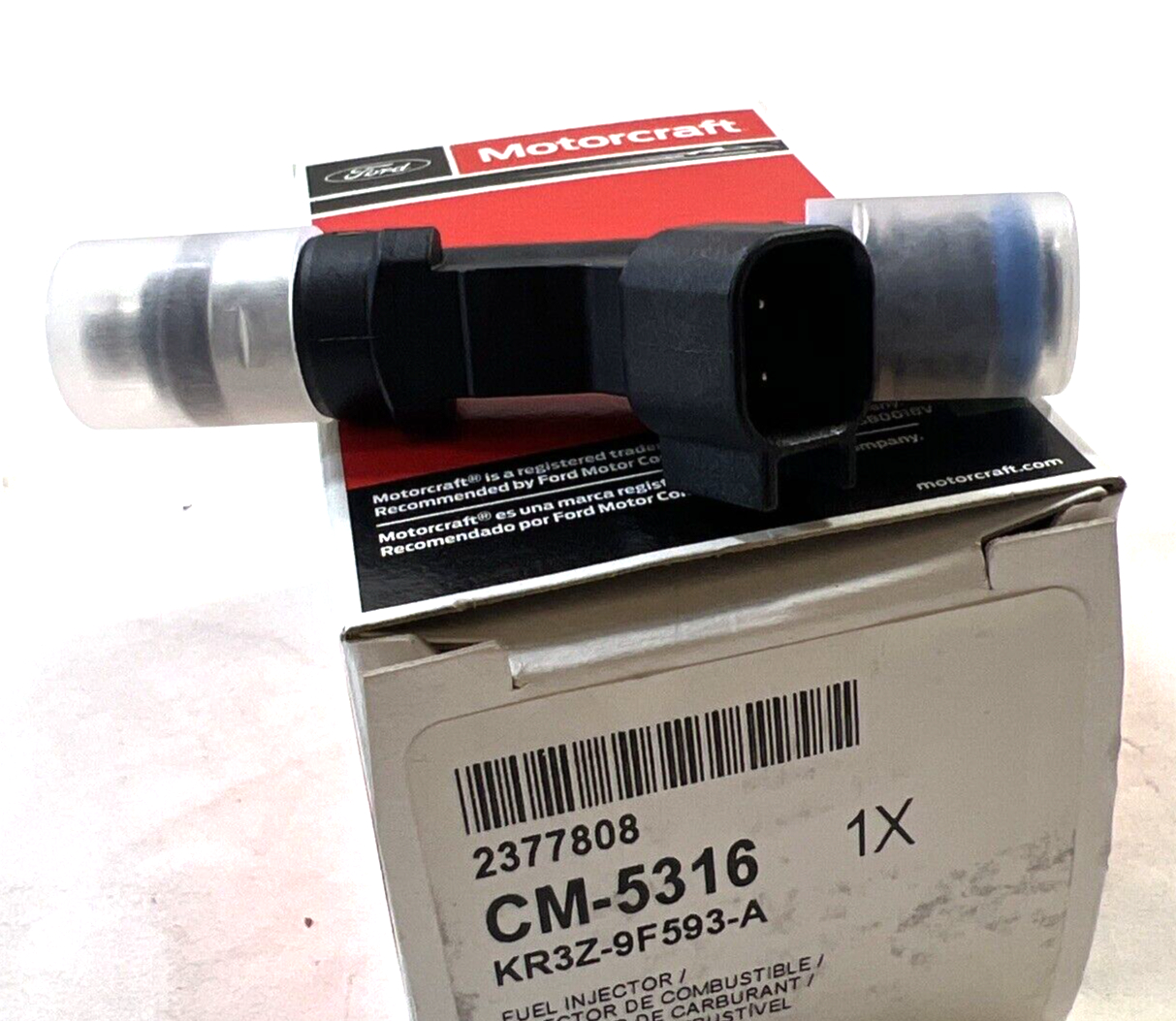 Genuine OEM Ford F-150 Mustang Fuel Injector 20-24 Motorcraft CM5316 KR3Z9F593A