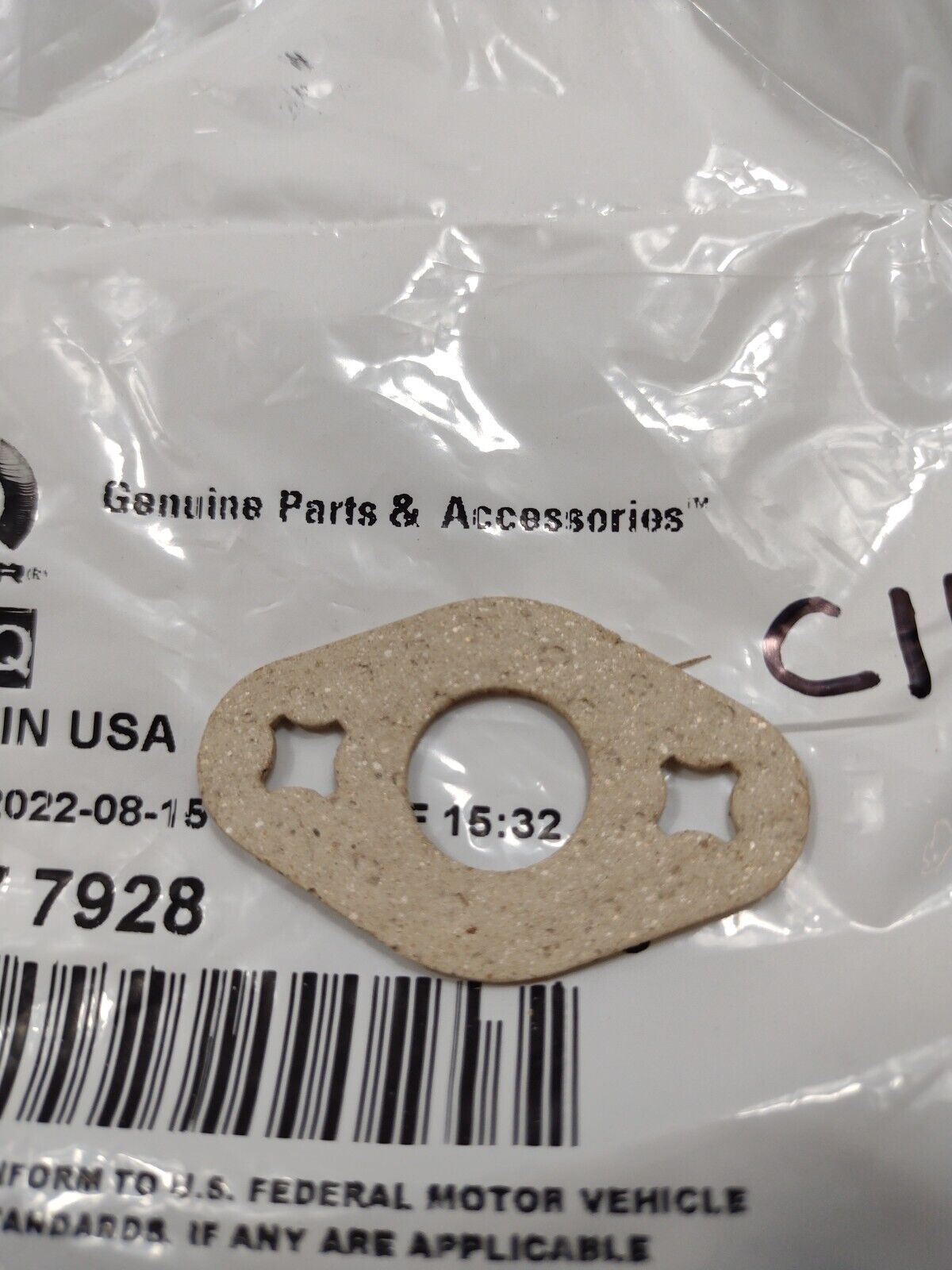 Genuine OEM Mopar 5277928 EGR Tube Flange Gasket