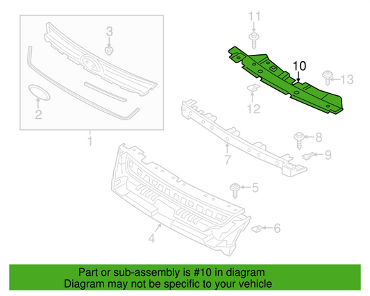 Genuine Ford Escape Sight Shield 2013-2016 CJ5Z8327A