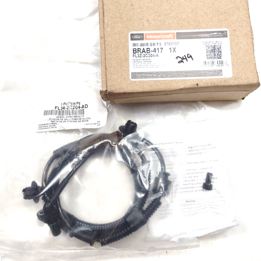 Genuine OEM Ford Motorcraft ABS Wheel Speed Sensor BRAB417 FL3Z2C204A