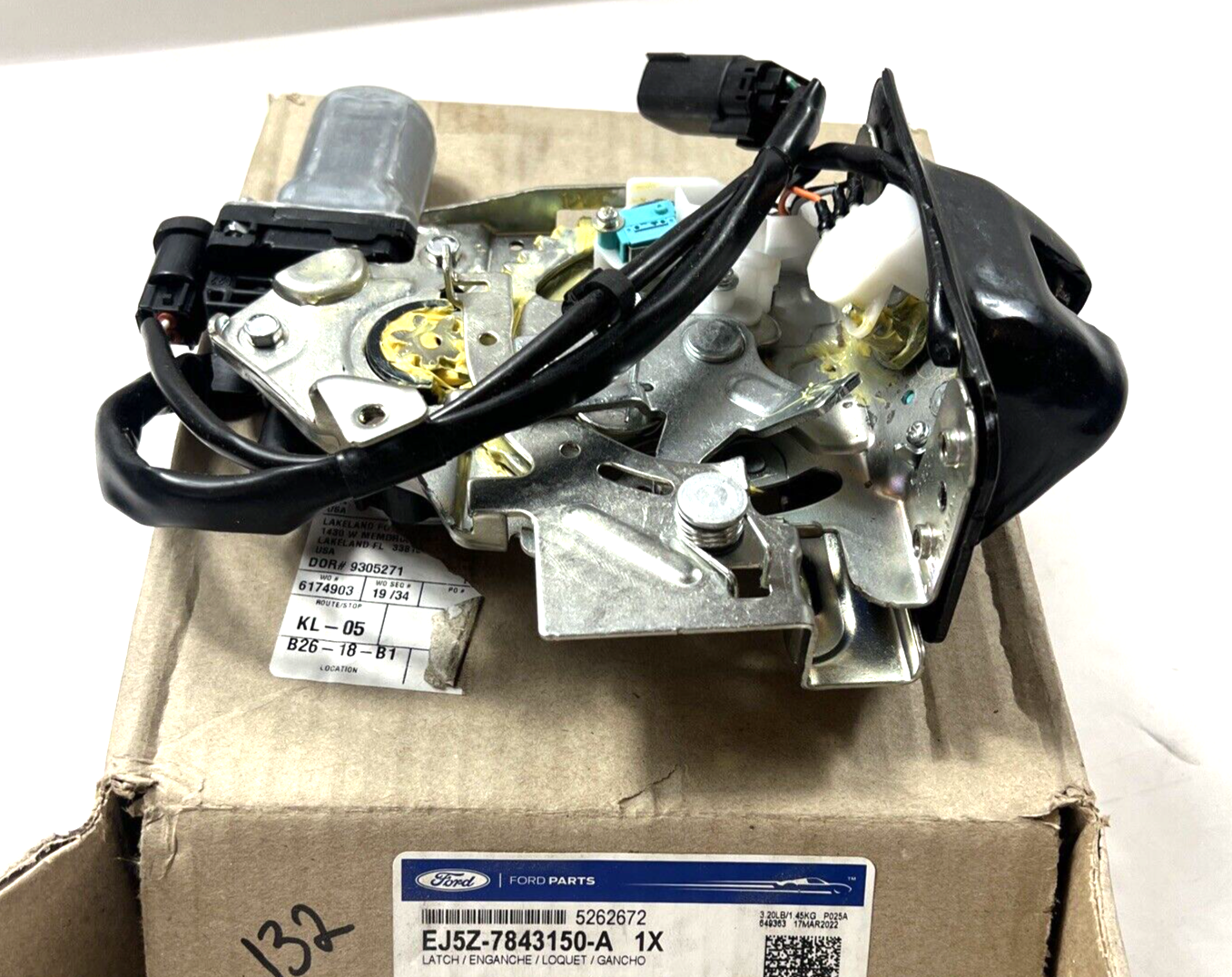 Genuine OEM Ford Escape Lincoln Liftgate Lock Latch Actuator Motor EJ5Z7843150A