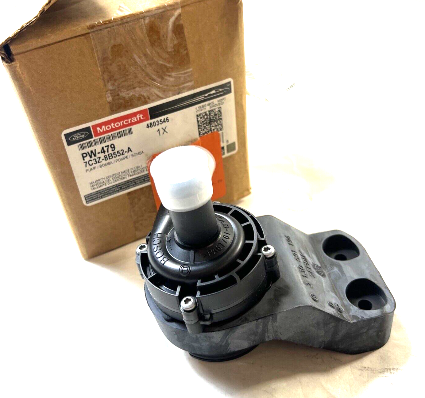 Genuine OEM Ford Engine Water Pump Motorcraft PW479