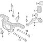 Genuine OEM Ford Escape Left/Right Side Shock Absorber 05-07 Motorcraft ASH1143