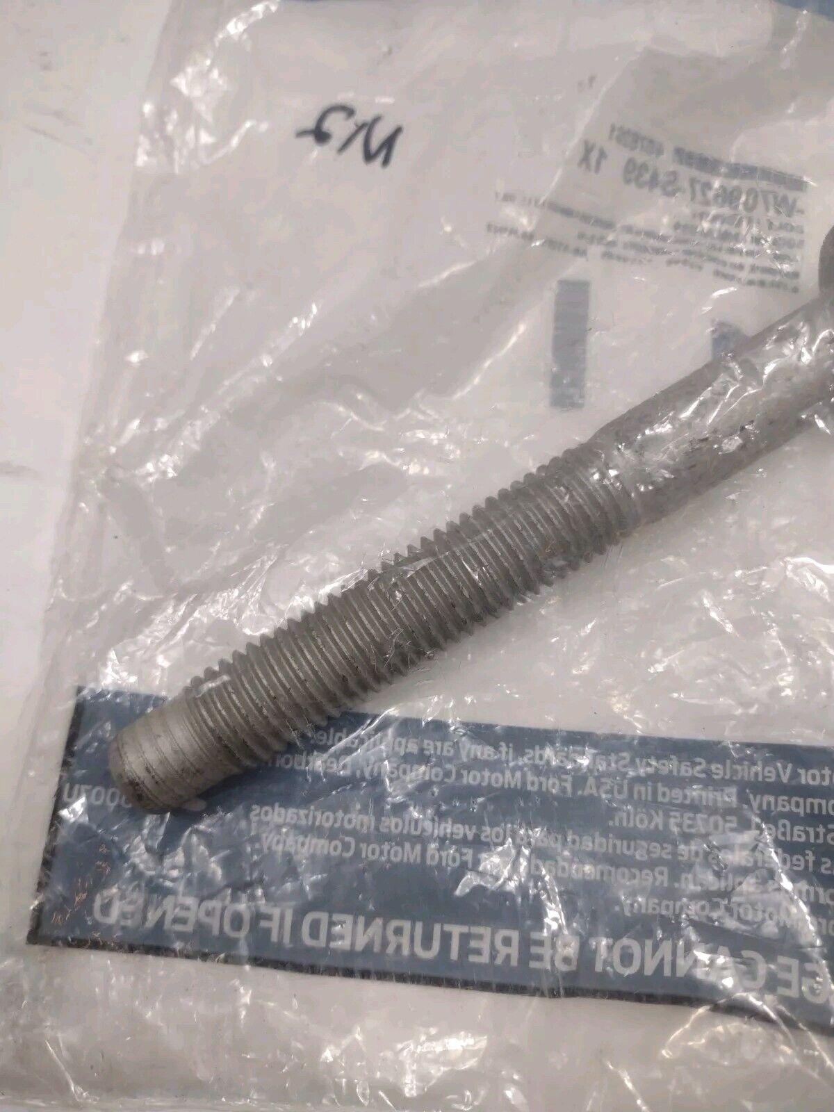 Genuine Ford Leaf Spring Mount Bolt -W709627-S439