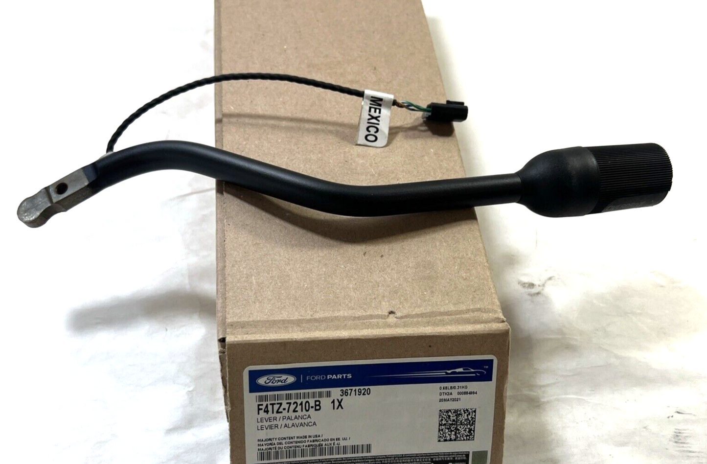 Genuine OEM Ford Bronco Auto Trans Shift Lever & Overdrive Switch F4TZ7210B