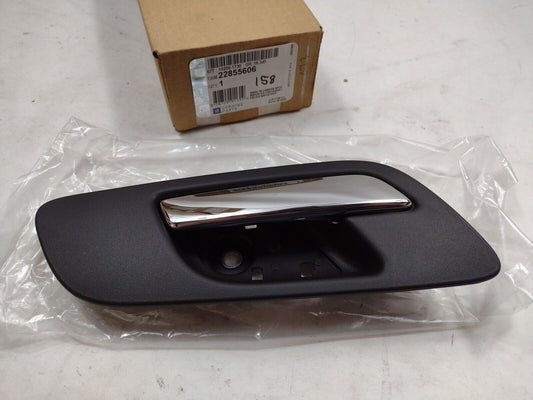 Genuine GM Ebony Front Driver Side Door Inside Handle 22855606