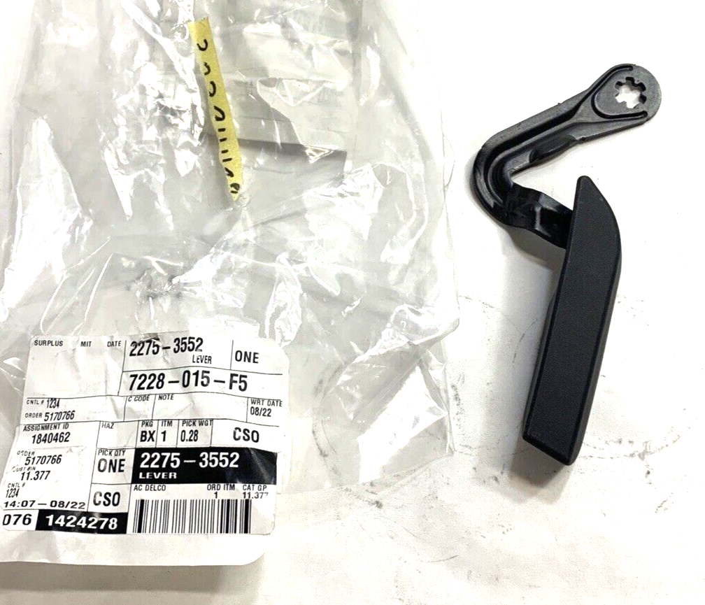 Chevrolet GM OEM 13-16 Malibu Passenger Seat-Recline Handle Lever 22753552