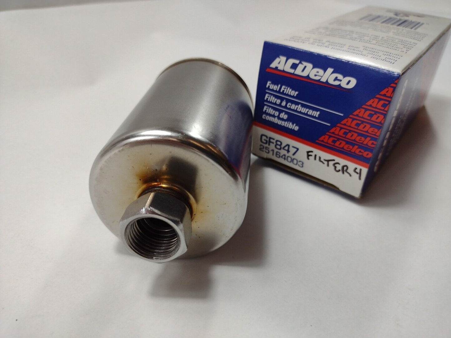 Fuel Filter  ACDelco GM OE/GM Genuine Parts  GF847