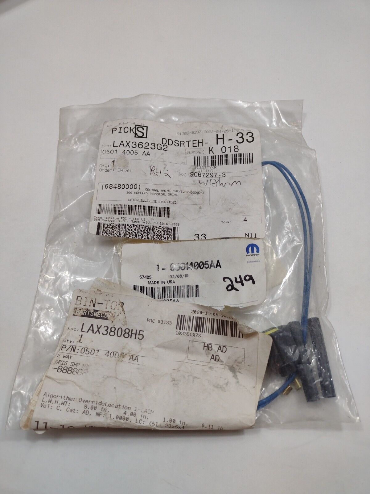 Genuine 2-Way Wiring OEM Mopar 5014005AA