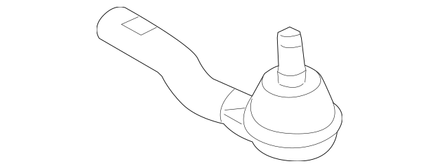 Genuine OEM Ford Fusion Steering Tie Rod End 10-12 Motorcraft MEOE190 AE5Z3A130C