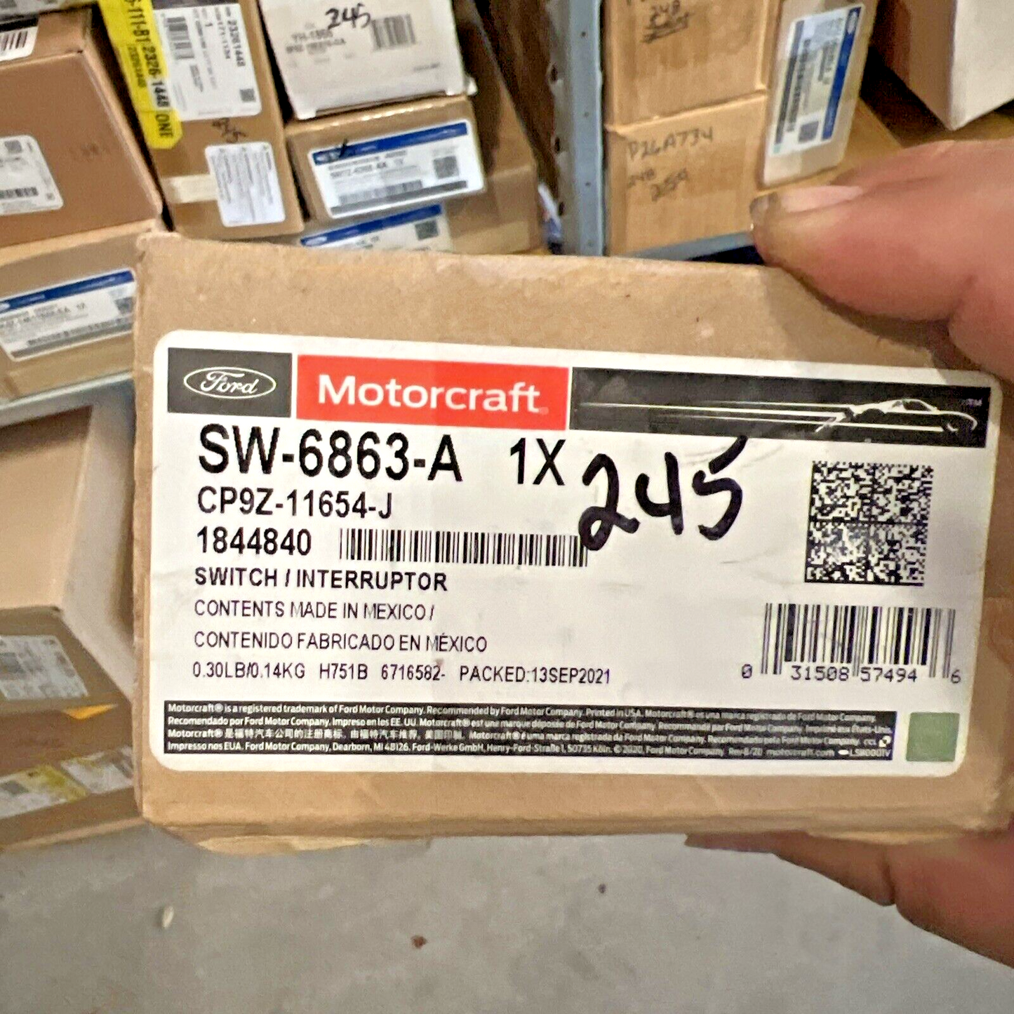 Genuine OEM Ford Headlight Headlamp Switch 12-19 Motorcraft SW6863A CP9Z11654J