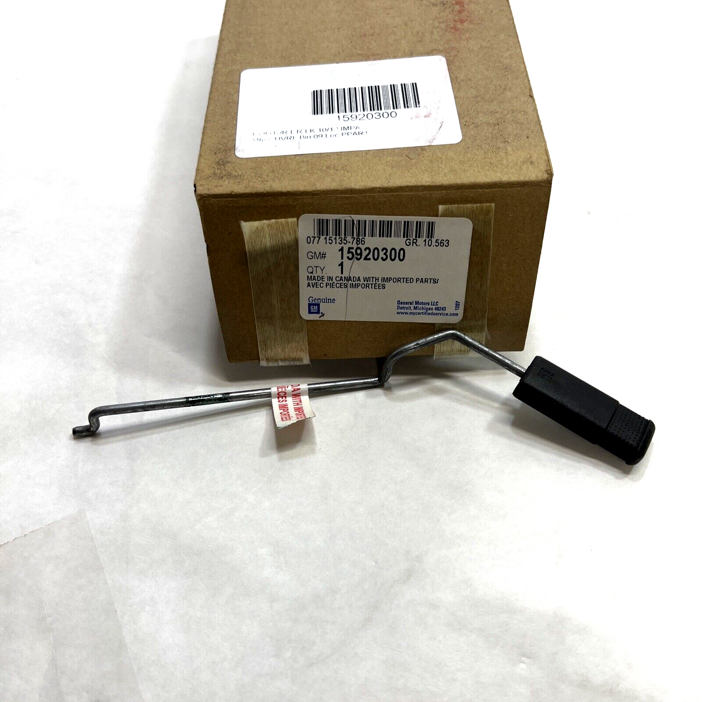 New OEM Genuine GM 2006-2016 Passenger Side Lock Rod 15920300