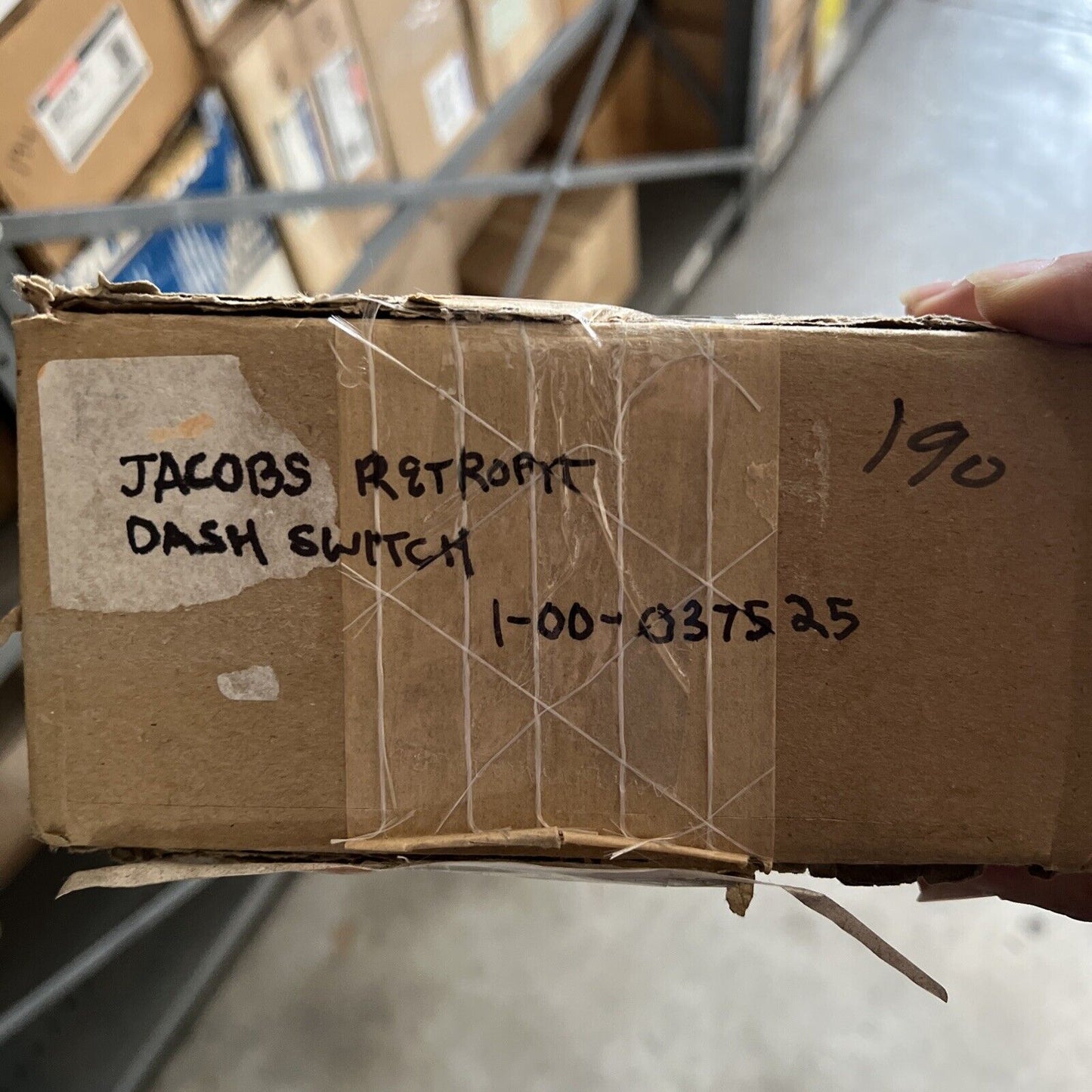 Genuine OEM Cummins Dash Switch 1-00-037525