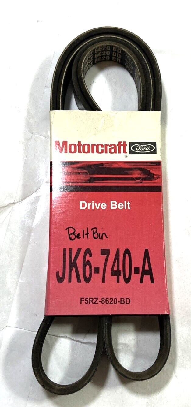 Genuine OEM Ford Contour Accessory Drive Belt Motorcraft 1995-1997 JK6740A