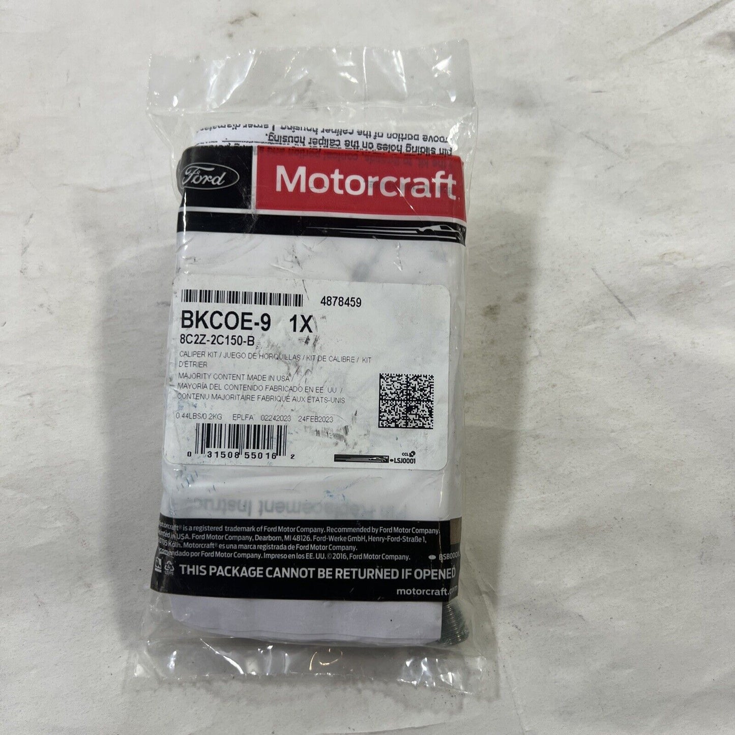 Genuine OEM Ford Disc Brake Caliper Repair Kit Motorcraft BKCOE9