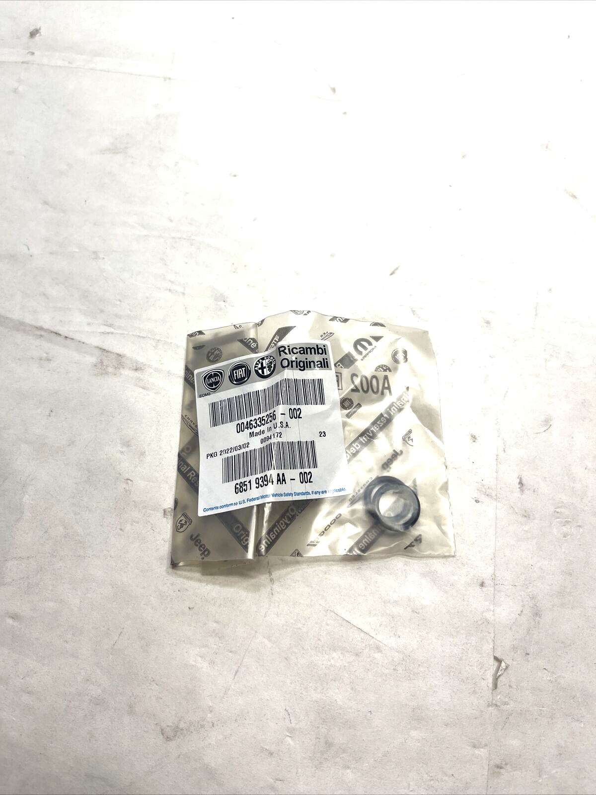 New OEM Genuine Mopar 1500 2019-2021 O Ring 68399421AB