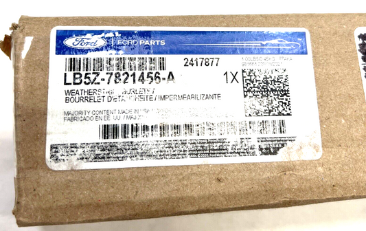 Genuine OEM Ford Explorer Belt Weather Strip 2020-2023 LB5Z7821456A