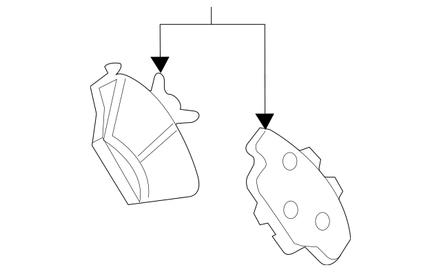 Genuine OEM Ford Front Disc Brake Pad Set 07-10 Motorcraft BR1278B 8L1Z2V001A