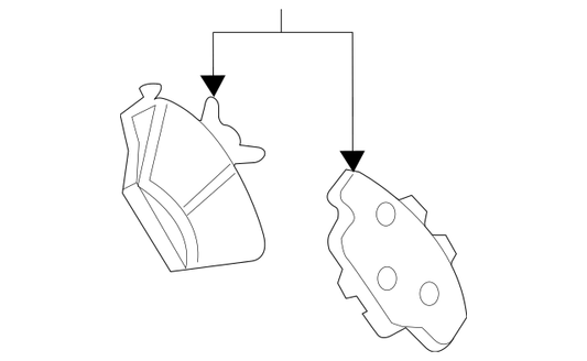 Genuine OEM Ford Front Disc Brake Pad Set 07-10 Motorcraft BR1278B 8L1Z2V001A