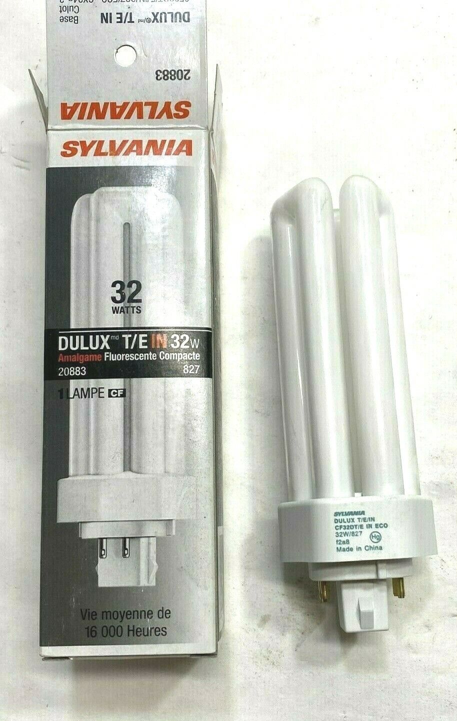 New Sylvania Compact Fluorescent 4 Pin Triple Tube  20883