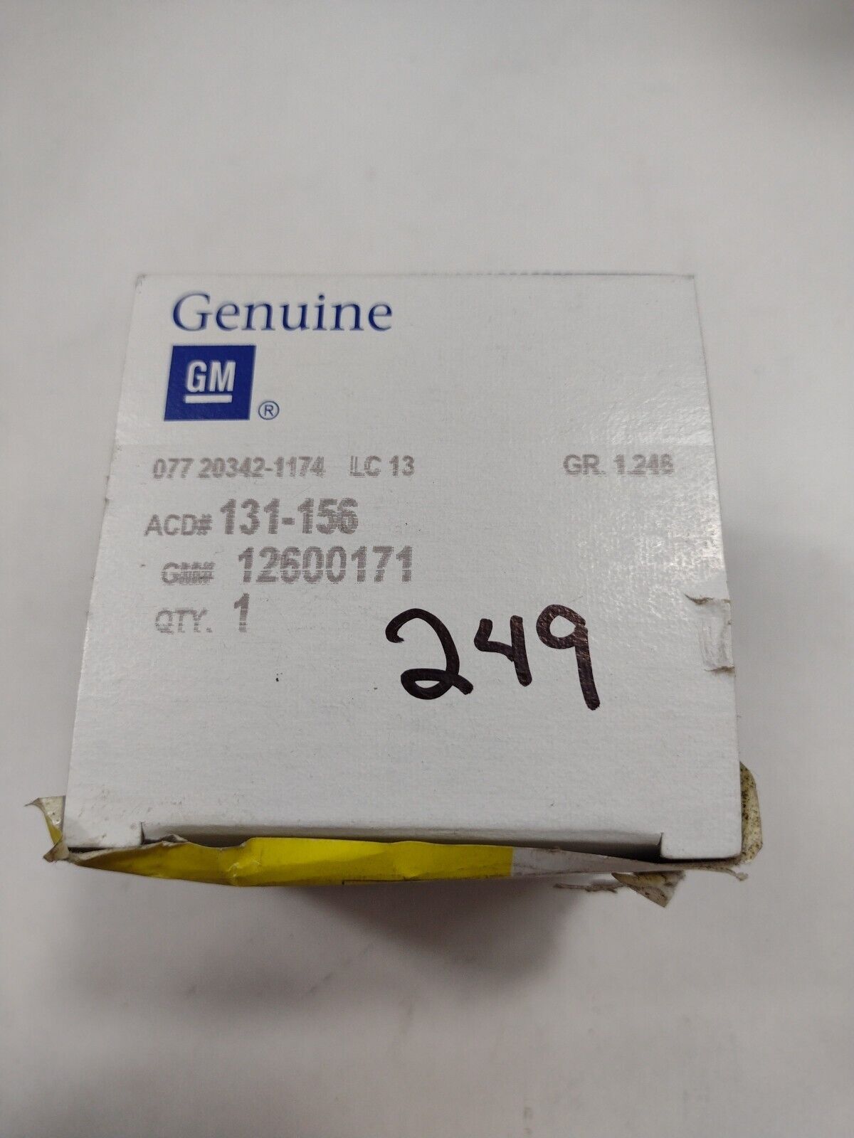 Genuine GM Engine Coolant Thermostat 12600171