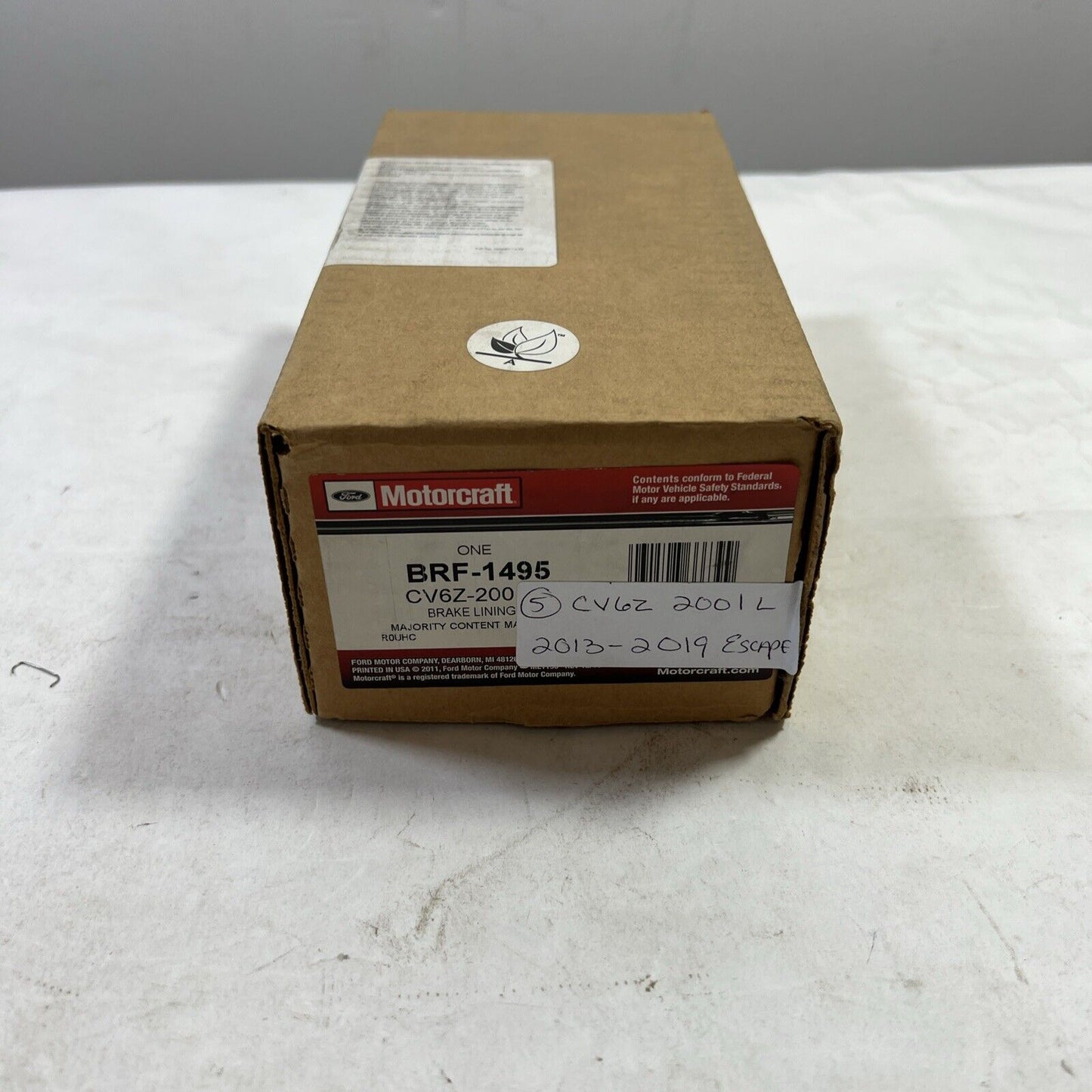 Genuine OEM Ford Escape Brake Lining Kit 2013-2019 Motorcraft BRF1495