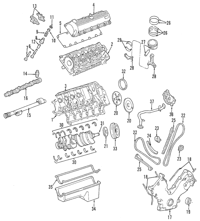 Genuine OEM Ford F-250 Right Side Engine Cylinder Head Gasket 05-10 5C3Z6051BA