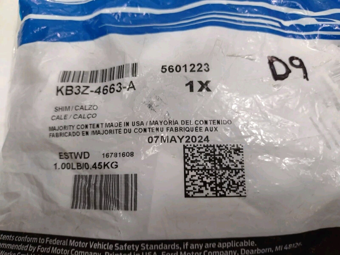 Genuine OEM Ford Differential Driving Pinion Kit KB3Z4663A