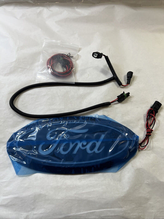 Genuine Ford Lighted Grille Emblem w/ Halogen Headlamps w/o Camera VMC3Z8A224A