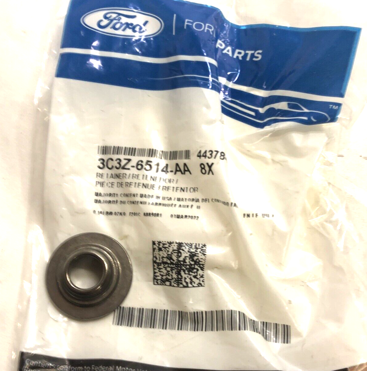 1 Single* New OEM Ford 2003-10 Engine Valve Spring Keepers Retainer 3C3Z-6514-AA