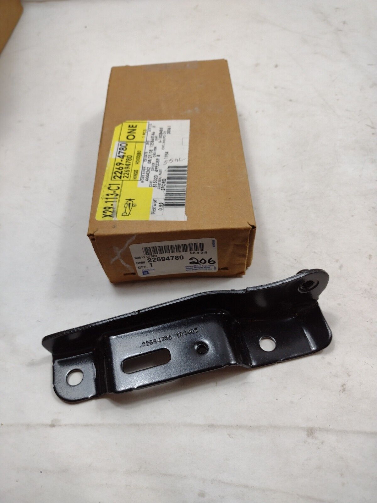 Genuine GM Hood Hinge OEM 22694780