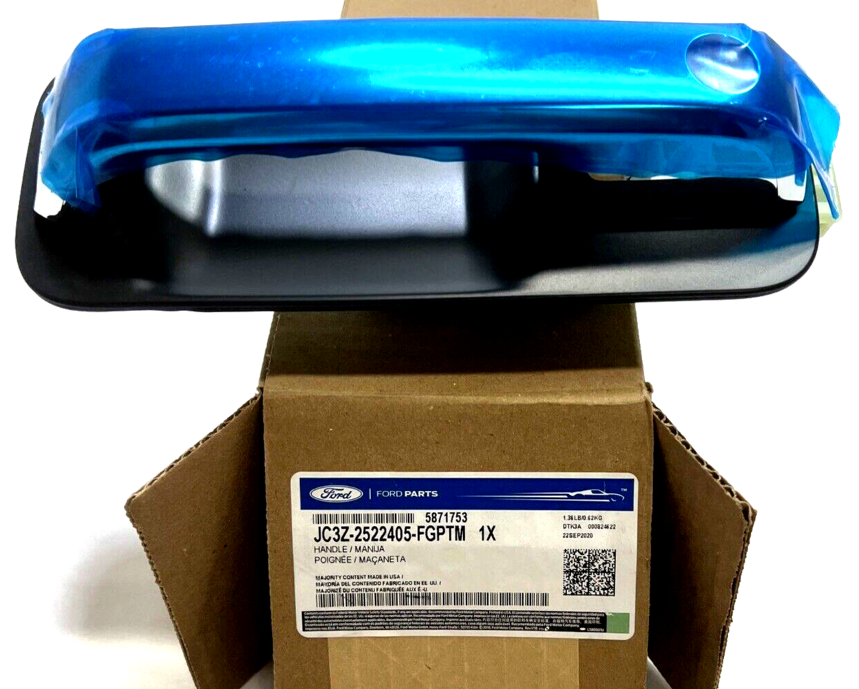 New OEM Genuine Ford Exterior Door Handle Assembly JC3Z2522405FGPTM