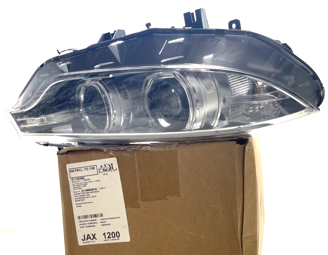 New APF Headlight BMW 428i Left Driver Side Headlight Lamp Assembly 16BMW428