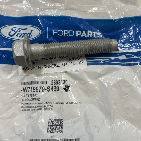 1 Single* Genuine Ford Rear Lower Control Arm Mount Bolt W719979-S439