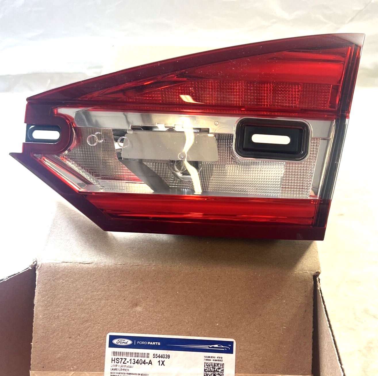 Genuine OEM Ford Right Passenger Side Inner Tail Light Lamp Assembly HS7Z13404A