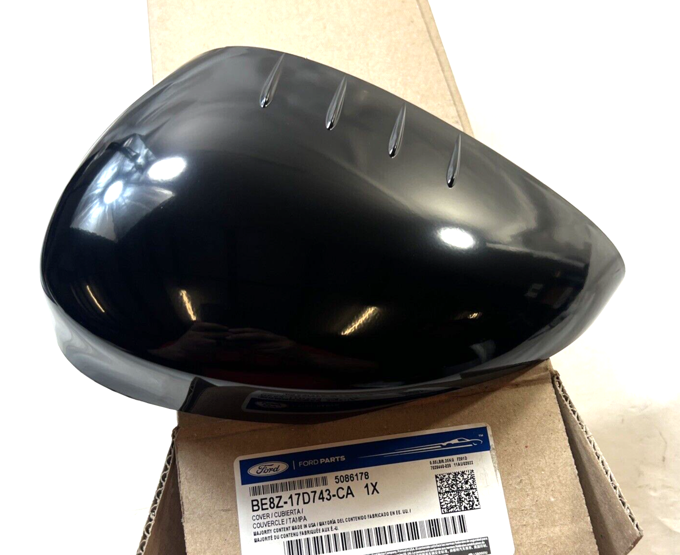 Genuine OEM Ford Fiesta Left Driver Side Mirror Cover Cap 2011-2019 BE8Z17D743CA