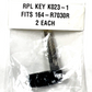 Genuine OEM Ford Lincoln MKS Blank Key 164R7030