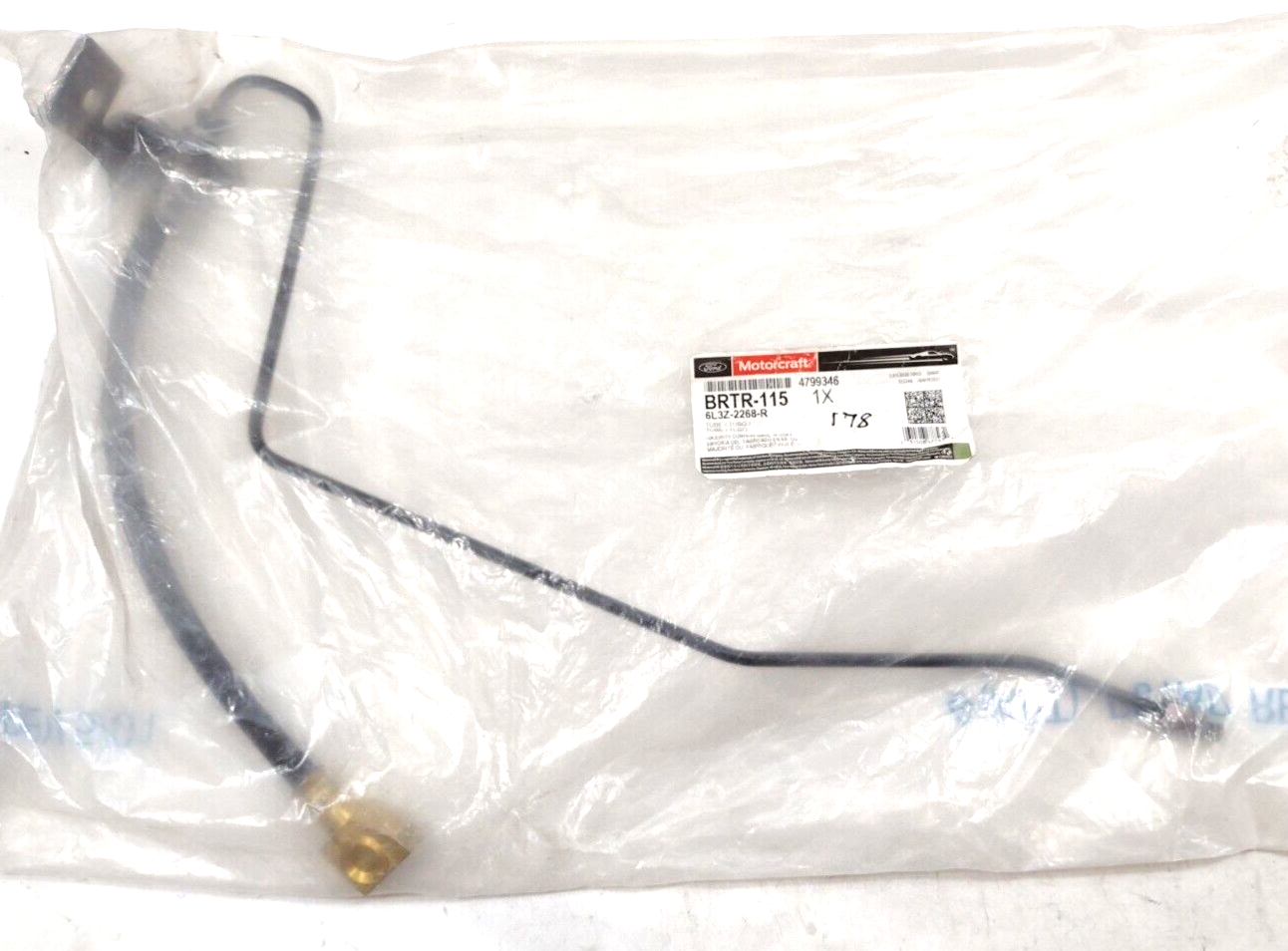 Genuine OEM Ford F150 Brake Hydraulic Line 1999-04 6L3Z2268R Motorcraft BRTR115