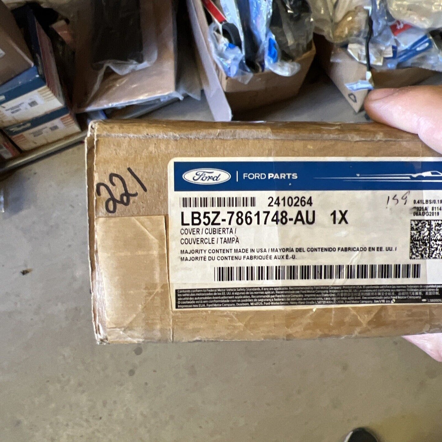 Genuine OEM Ford Explorer Track Cover 2020-2023 LB5Z7861748AU