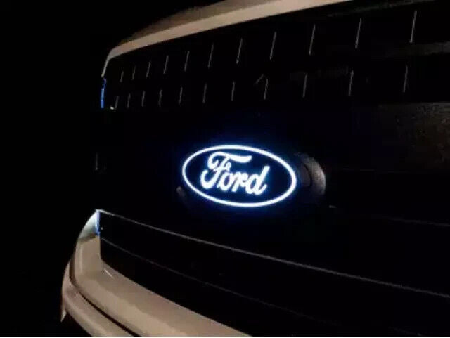 Genuine OEM Ford F-250 Led Lighted Front Emblem Kit With Camera VMC3Z8A224D