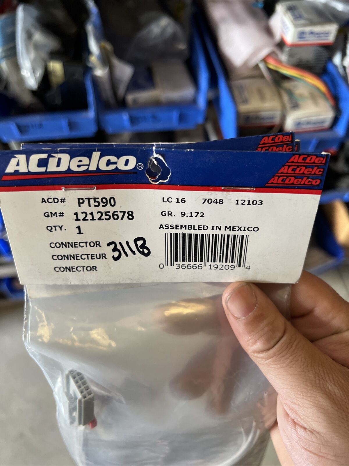 Genuine HVAC Control Solenoid Connector-AWD ACDelco PT590